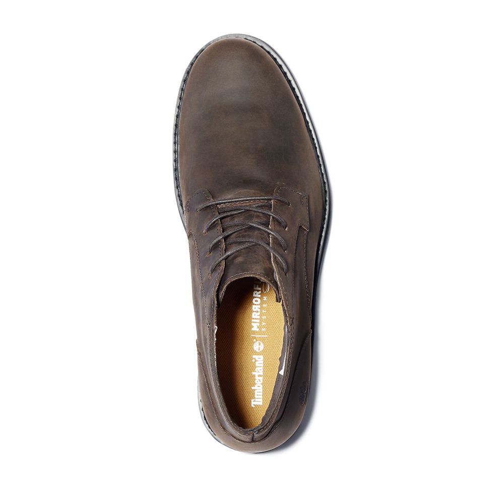 Botas Chukka Masculino - Timberland Squall Canyon Impermeavel - MKNJE6210 - Marrom Escuro